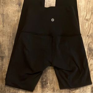 Lululemon Leggings Womens 2 Black High Rise Align 21" Athleisure Buttery Soft